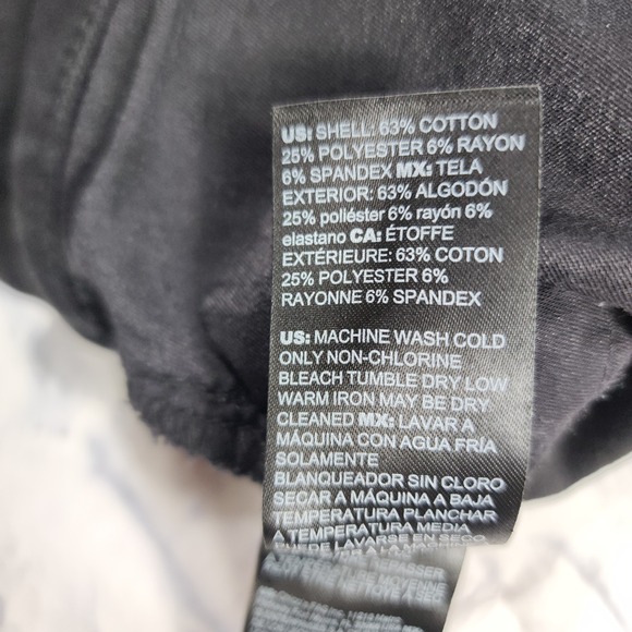 White House Black Market WOMENS SIZE 8 Black High Rise Skinny Ankle Sculpt Jeans - Picture 12 of 14